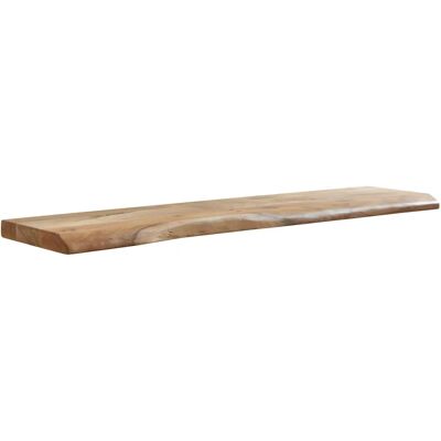 Regał ścienny z akacji FineBuy - Rustykalny rękodzieło - 120cm Regał ścienny z akacji FineBuy - Rustykalny rękodzieło - 120cm