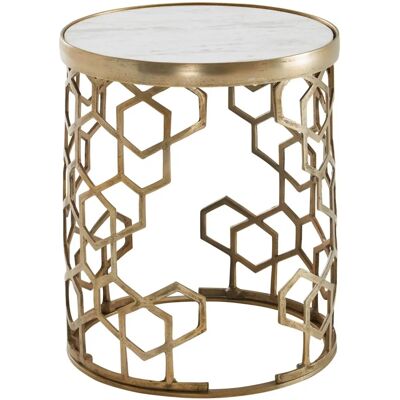 FineBuy Marmor Runder Couchtisch - Modernes Wohnzimmer-Design FineBuy Marmor Runder Couchtisch - Modernes Wohnzimmer-Design