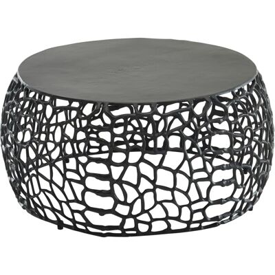 Table de Café Rond en Métal FineBuy - Moderne, Fait Main, 66x66x30cm - Publicité Table de Café Rond en Métal FineBuy - Moderne, Fait Main, 66x66x30cm - Publicité