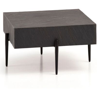 Wohnling Couchtisch 64x64x35cm Anthrazit Metall Modern Wohnling Couchtisch 64x64x35cm Anthrazit Metall Modern