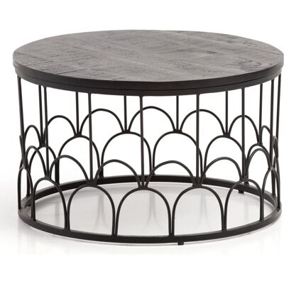 Wohnling Mango Rund Couchtisch - 60x60x36cm Wohnling Mango Rund Couchtisch - 60x60x36cm