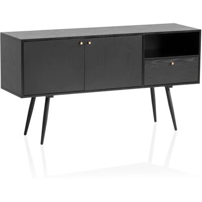 Wohnling Sideboard 140x75x40 cm - Zeitloses Design Wohnling Sideboard 140x75x40 cm - Zeitloses Design