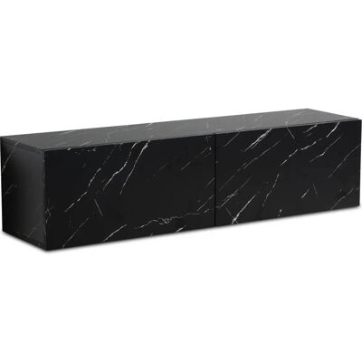 Wohnling TV-Schrank - 120cm Breite - Marmor-Optik - Moderner Stil Wohnling TV-Schrank - 120cm Breite - Marmor-Optik - Moderner Stil