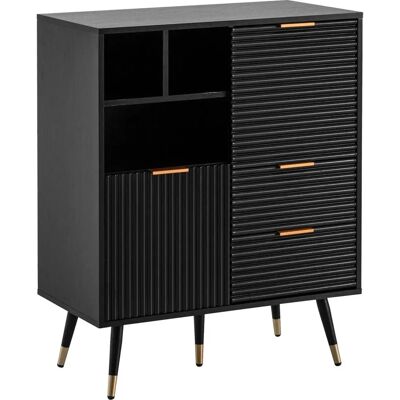 Skyport Élégant Buffet 77x97x40 cm - Sideboard - Publicité Skyport Élégant Buffet 77x97x40 cm - Sideboard - Publicité