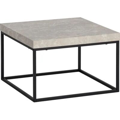Livetastic Couchtisch - Sandfarben, 60x60x38 cm - Modernes Design Livetastic Couchtisch - Sandfarben, 60x60x38 cm - Modernes Design