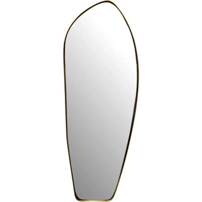 Skyport Modern Asymmetrischer Gold Wandspiegel - Wandspiegel Skyport Modern Asymmetrischer Gold Wandspiegel - Wandspiegel