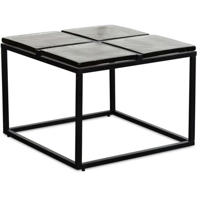 Skyport Elegant - Quadratischer Glastisch - Couchtisch Skyport Elegant - Quadratischer Glastisch - Couchtisch