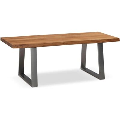 FineBuy Couchtisch - Akazie Holz, Modern, Stabil FineBuy Couchtisch - Akazie Holz, Modern, Stabil