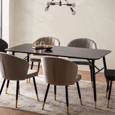 FineBuy - Esstisch - 120 x 60 x 76 cm - Esstisch FineBuy - Esstisch - 120 x 60 x 76 cm - Esstisch