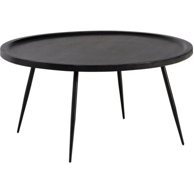 FineBuy Model - Okrągły naturalny drewniany stolik kawowy - Stolik kawowy FineBuy Model - Okrągły naturalny drewniany stolik kawowy - Stolik kawowy