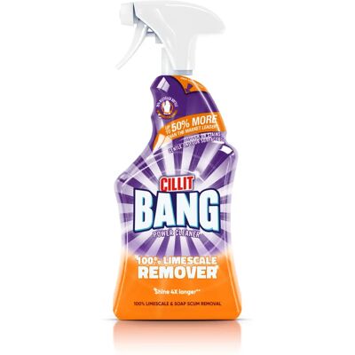 Cillit Bang - 3226105 - 750 ml - Nettoyant pour salle de bains - Publicité Cillit Bang - 3226105 - 750 ml - Nettoyant pour salle de bains - Publicité