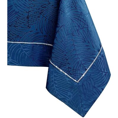 AmeliaHome Gaia Indigo Bordtæppe - Vegetalt mønster AmeliaHome Gaia Indigo Bordtæppe - Vegetalt mønster