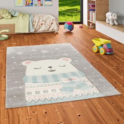 Pergamon - Maui Kids Schnee Bär - Schnee Bär - 120x170 cm - Rug - Publicité Pergamon - Maui Kids Schnee Bär - Schnee Bär - 120x170 cm - Rug - Publicité