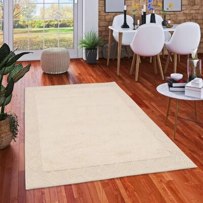 Pergamon - Linea - Laine Naturelle - 70x240 cm - Rug - Publicité Pergamon - Linea - Laine Naturelle - 70x240 cm - Rug - Publicité