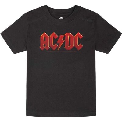 AC/DC Unisex Bio-Baumwolle Logo T-Shirt - 92-164 AC/DC Unisex Bio-Baumwolle Logo T-Shirt - 92-164
