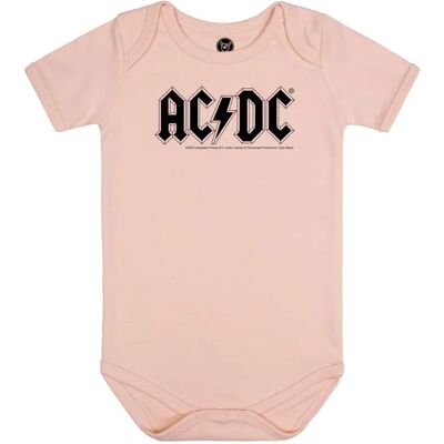 AC/DC Metal-Kids Logo Body - Unisex - Vaaleanpunainen - Kehotyyppi AC/DC Metal-Kids Logo Body - Unisex - Vaaleanpunainen - Kehotyyppi