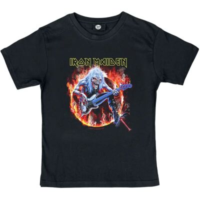 Iron Maiden Fear Live Flame Unisex T-Shirt - Offiziell Merchandise Iron Maiden Fear Live Flame Unisex T-Shirt - Offiziell Merchandise