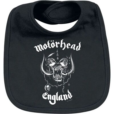 Motörhead England Børne Sugerand - Unisex - 100% Økologisk Bomuld Motörhead England Børne Sugerand - Unisex - 100% Økologisk Bomuld