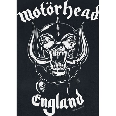 Motörhead T-Shirt - Unisex - Baumwolle - Rundhals - 92-164 - T-Shirt Motörhead T-Shirt - Unisex - Baumwolle - Rundhals - 92-164 - T-Shirt