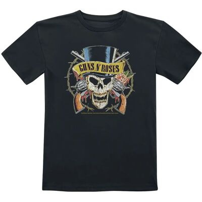 Guns N' Roses Top Hat - Unisex puuvillainen T-paita - 92-116 Guns N' Roses Top Hat - Unisex puuvillainen T-paita - 92-116