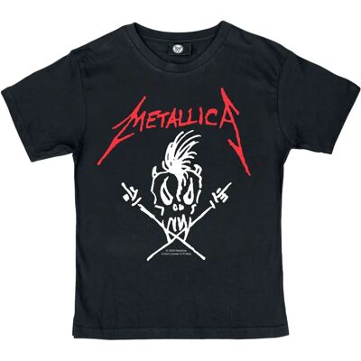 Metallica Metal-Kids Scary Guy Schwarz T-Shirt - Unisex Metallica Metal-Kids Scary Guy Schwarz T-Shirt - Unisex
