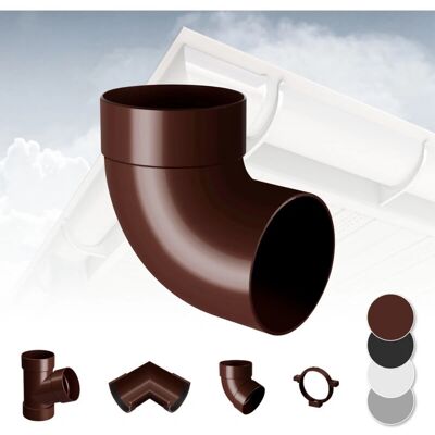 RAINWAY - 130mm PVC gutter system - Gutter system RAINWAY - 130mm PVC gutter system - Gutter system