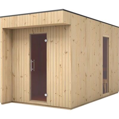 FinnTherm Siena Saunahaus - Modernes Design, Isolierte Wände, Großer Raum FinnTherm Siena Saunahaus - Modernes Design, Isolierte Wände, Großer Raum