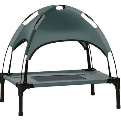 PawHut Hunde-Bett 46x11 grau/schwarz - Hundebett PawHut Hunde-Bett 46x11 grau/schwarz - Hundebett