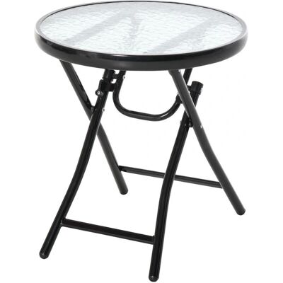 Outsunny Kompakt Faltbarer Gartentisch - Rechteckig, 45cm Outsunny Kompakt Faltbarer Gartentisch - Rechteckig, 45cm