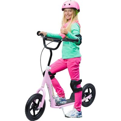 HOMCOM Kinderroller 12 Zoll mit Höhenverstellbarem Stahl-Kickscooter HOMCOM Kinderroller 12 Zoll mit Höhenverstellbarem Stahl-Kickscooter