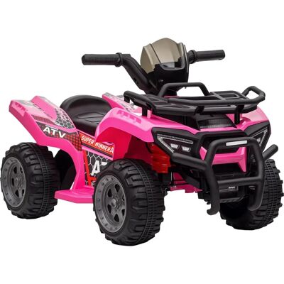 HOMCOM - Mini Elektro-Quad - Rosa - Electric Quad HOMCOM - Mini Elektro-Quad - Rosa - Electric Quad