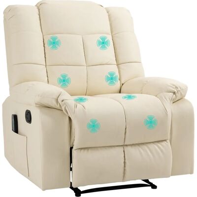 Homcom Massagesessel mit Liegefunktion & Fernbedienung Homcom Massagesessel mit Liegefunktion & Fernbedienung