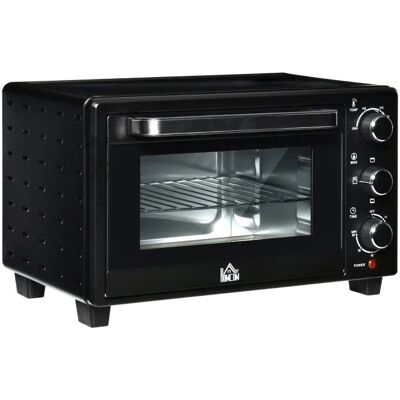 HOMCOM 800-087SR - Schwarz - Toasterofen HOMCOM 800-087SR - Schwarz - Toasterofen