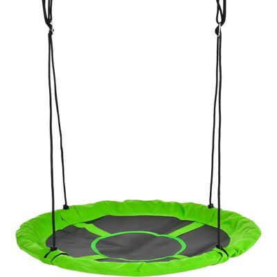 Outsunny - Nestschaukel Ø110 cm - Grün - Outdoor Nest Swing Outsunny - Nestschaukel Ø110 cm - Grün - Outdoor Nest Swing