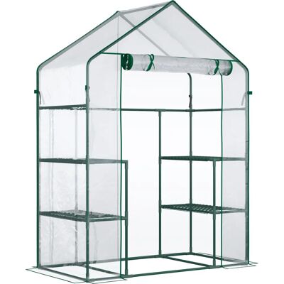 Outsunny - Begehbares Tomatengewächshaus - Greenhouse Outsunny - Begehbares Tomatengewächshaus - Greenhouse