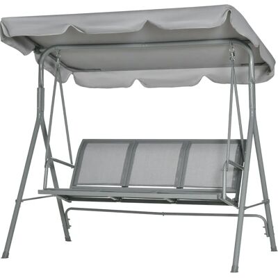 Outsunny Gartenschaukel mit Dach - 3-Sitzer Gartenbank Outsunny Gartenschaukel mit Dach - 3-Sitzer Gartenbank