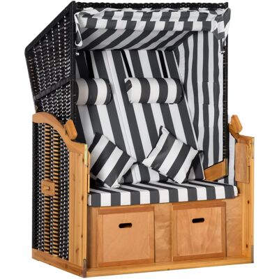 Outsunny - Strandkorb - Grey - Canopy - Outdoor furniture Outsunny - Strandkorb - Grey - Canopy - Outdoor furniture