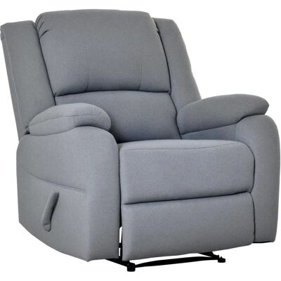 Homcom Relaxsessel mit Liegefunktion - Belastbar, Grau Homcom Relaxsessel mit Liegefunktion - Belastbar, Grau