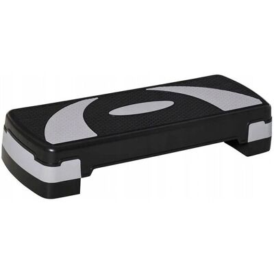 HOMCOM - Steppbrett-3Stufen - Czarny - Stepper HOMCOM - Steppbrett-3Stufen - Czarny - Stepper