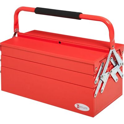 DURHAND - 5-Fächer Stahl SPCC Rot - 45x22.5x34.5 cm - Tool chest DURHAND - 5-Fächer Stahl SPCC Rot - 45x22.5x34.5 cm - Tool chest