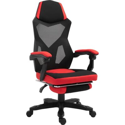 Vinsetto - Gaming Chair - Ergonominen - Jalkatuki -Toimistotuoli Vinsetto - Gaming Chair - Ergonominen - Jalkatuki -Toimistotuoli