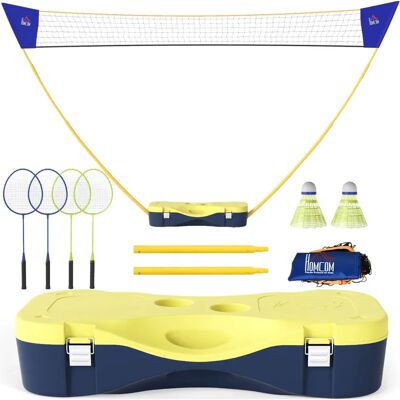 HOMCOM Badmintonnetz - Bunt aus Kunststoff HOMCOM Badmintonnetz - Bunt aus Kunststoff