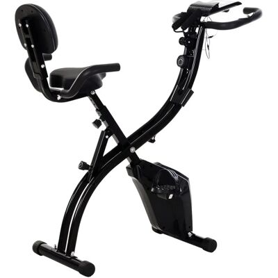 HomCom Ergometer Fahrrad 2-in-1 (A90-196) - schwarz HomCom Ergometer Fahrrad 2-in-1 (A90-196) - schwarz