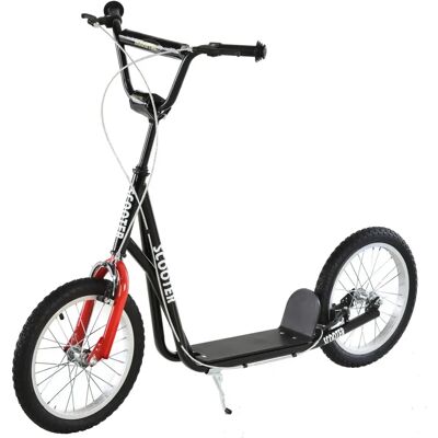 HOMCOM Kinderscooter mit verstellbarem Lenker - Sicher, leicht, Schwarz HOMCOM Kinderscooter mit verstellbarem Lenker - Sicher, leicht, Schwarz