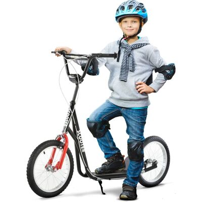 HOMCOM Scooter Infantil - Cityroller Ajustable Azul - Seguridad y Diversión HOMCOM Scooter Infantil - Cityroller Ajustable Azul - Seguridad y Diversión