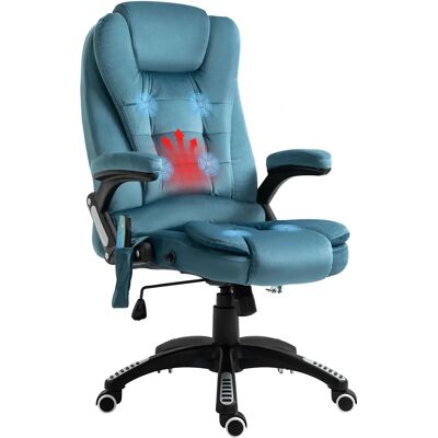 Vinsetto Bürostuhl mit Massage & Wärme - Blau Vinsetto Bürostuhl mit Massage & Wärme - Blau