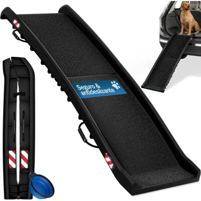Rampa per cani Cadoca nera 156x40x16cm Pieghevole - Rampa per cani Rampa per cani Cadoca nera 156x40x16cm Pieghevole - Rampa per cani