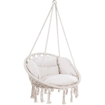 Detex Hängekissen - Ø60cm, Boho-Stil, Wetterfest Detex Hängekissen - Ø60cm, Boho-Stil, Wetterfest