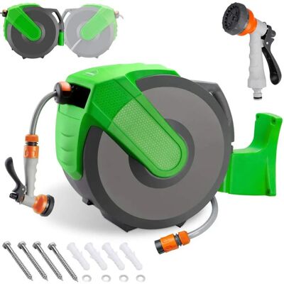 Avvolgitubo Gardebruk con 7 Funzioni - Sistema di Giardino Avvolgitubo Gardebruk con 7 Funzioni - Sistema di Giardino