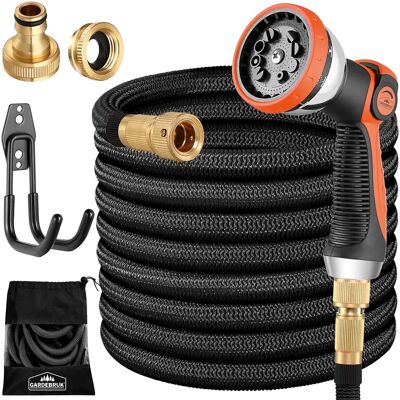 Gardebruk Garden Hose - Latex Core, Brass Fittings, 22m Gardebruk Garden Hose - Latex Core, Brass Fittings, 22m